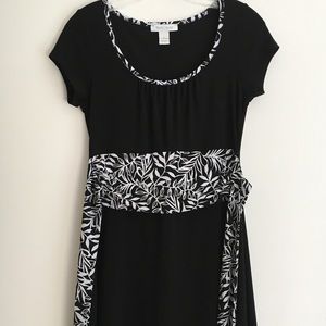 Black and White Dress